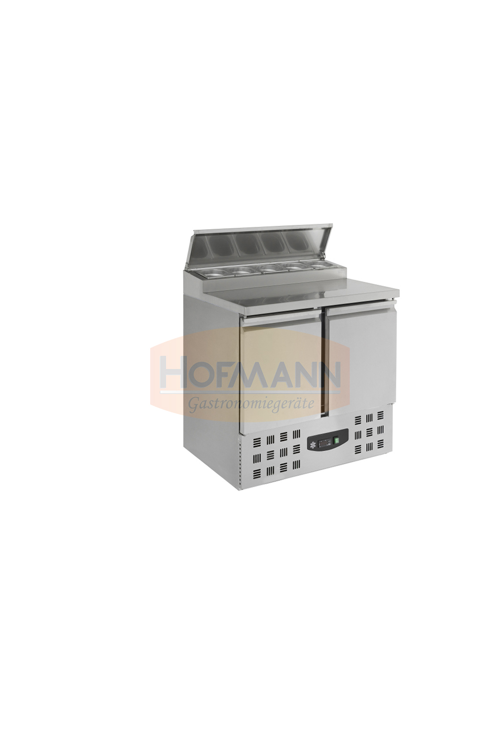 Saladette, 2 Türen, Motor unten, 5x1/6 GN, 903x700x1006