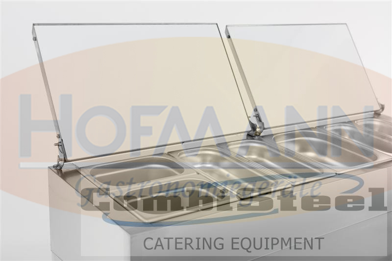 Saladette, 2 Türen, 6x1/3 GN, 1360x700x1085