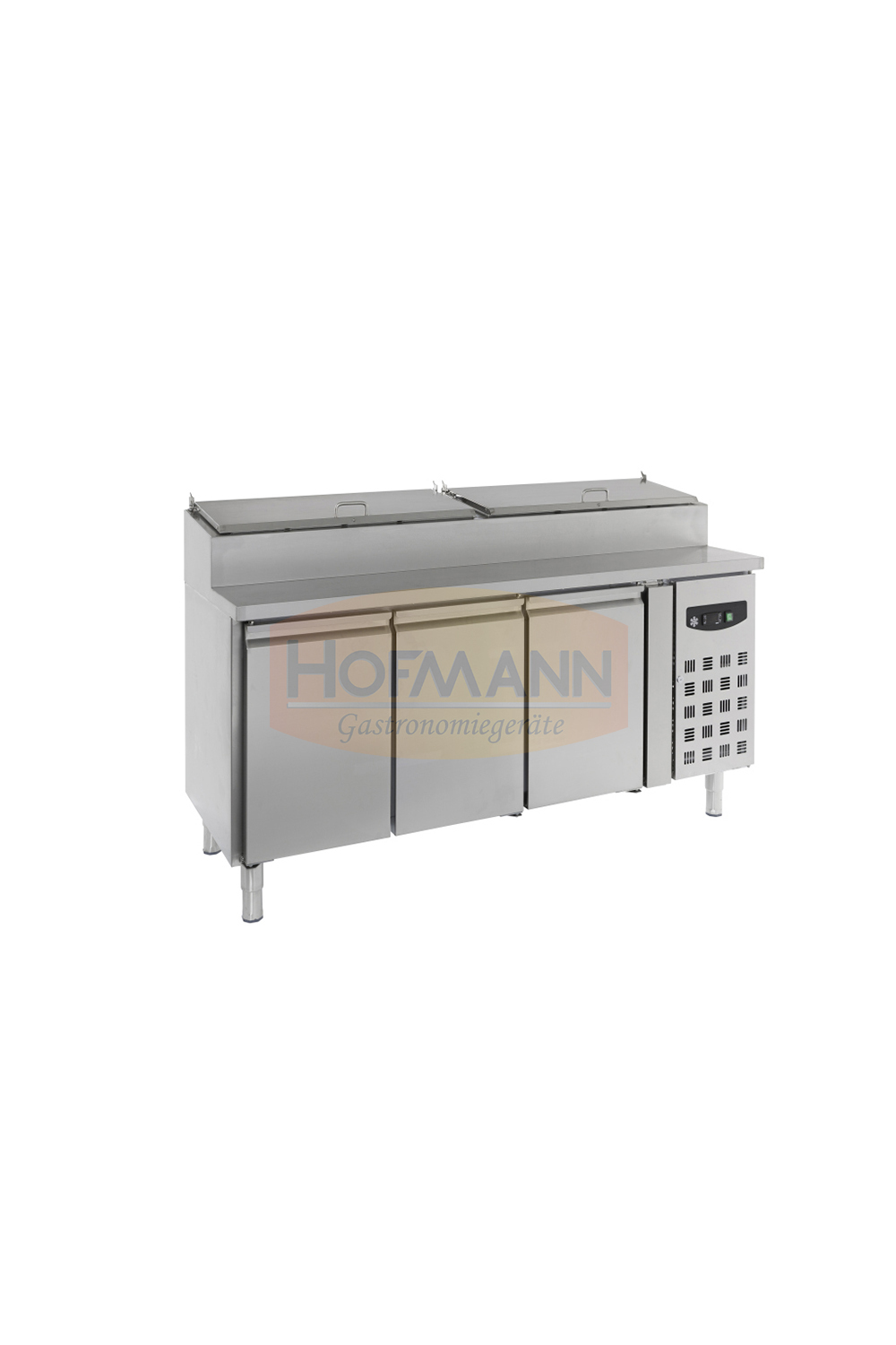Saladette, 3 Türen, 8x1/3 GN, 1795x700x1085