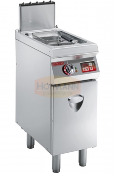 Gas-Fritteuse, 1 Becken, mit Unterbau, 12 Ltr., 350x700x900