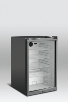 Getränkekühlschrank schwarz, 4 Rost, 115 Ltr, 0/+10°C, 540x565x845