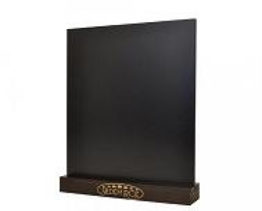 Doppelseitige Tischtafel, Logo-gravierung möglich, (preis ohne gravierung), A4