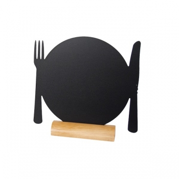 Tischtafel aufsteller "teller-form",A6