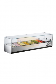 Refrigerated Table Top Displays Model METTE VRX 1600
