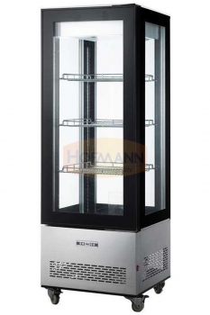 Kühlvitrine mit Umlufkühlung, 400 Ltr., 650x650x1900