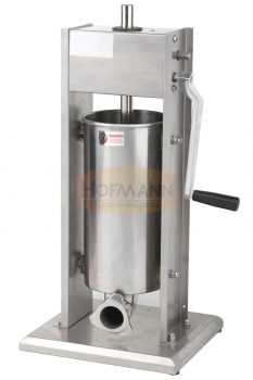 Wurstfüller, 7 Ltr., komplett Edelstahl, 380x350x740