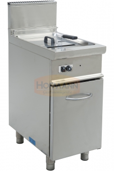 Gasfritteuse 1x 13 Ltr., 400x700x850