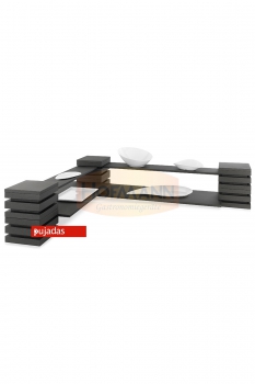 Selbst-Service Buffet, 1415x1215x315