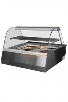 Wärmevitrine Shun, +40 / +90 ° C, 800x770x610