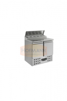 Saladette, 2 Türen, Motor unten, 5x1/6 GN, 903x700x1006