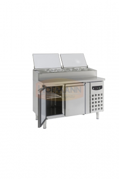 Saladette, 2 Türen, 6x1/3 GN, 1360x700x1085