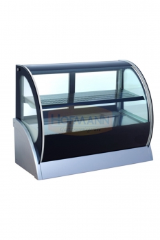 Warmvitrine, Tischmodell, +40 / +70° C, 115l, 900x540x790