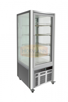 Gebäckvitrine, +2/+10° C, 468l, 706x706x1800