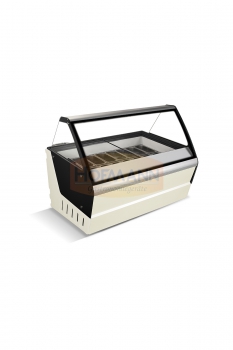 Speiseeisvitrine Hawai, 16-5 ltr., -22/-15° C, 1410x770x653