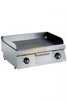 Tisch-Grillplatte, elektrisch, flach, glatt, 800x700x250