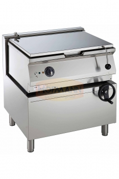 Kippbratpfanne, 60 Ltr., 400V/9,5kW, 800x700x850