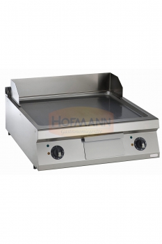 Grillplatte, elektrisch, glatt, 800x900x250