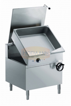 Kippbratpfanne, Gas, 230V/21kW, 80 Ltr., 800x900x850