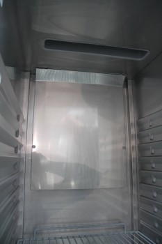 Edelstahl-Kühlschrank mit Monoblock-System, 1 Tür, 690x840x2100