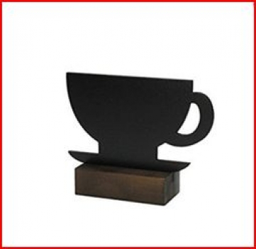 Tischtafel aufsteller form: "Tasse2"; A6
