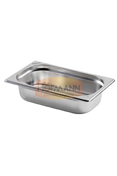Gastronormbehälter Edelstahl 1/4 GN 200 mm tief 5,5 ltr.