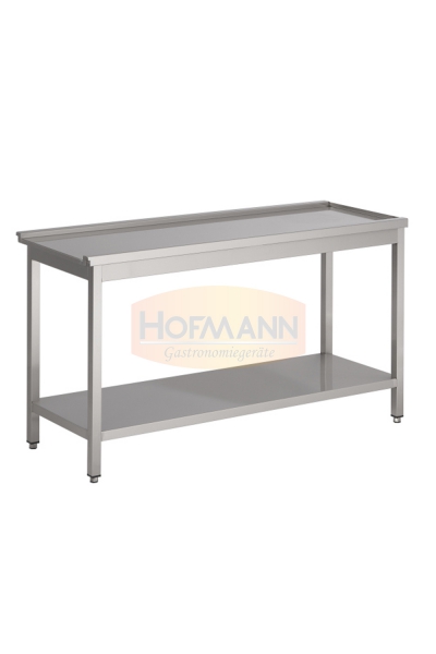 Abfuhrtisch Grundboden, 1000x720x900, links