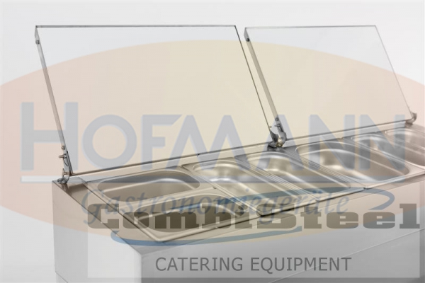 Saladette, 2 Türen, 6x1/3 GN, 1360x700x1085