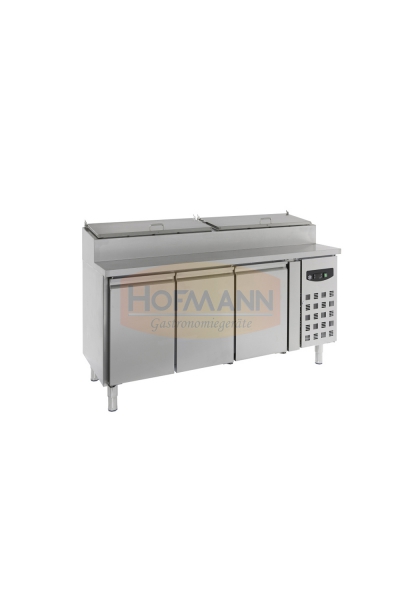 Saladette, 3 Türen, 8x1/3 GN, 1795x700x1085