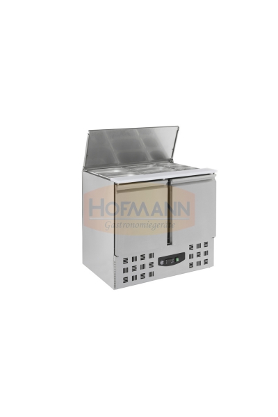 Saladette, 2 Türen, Motor unten, 2,5x1/1 GN, 900x700x870