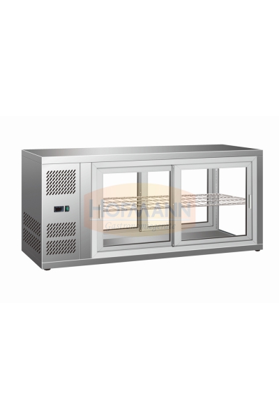 Getränkevitrine +2/+12° C, 150l, 1110x510x550