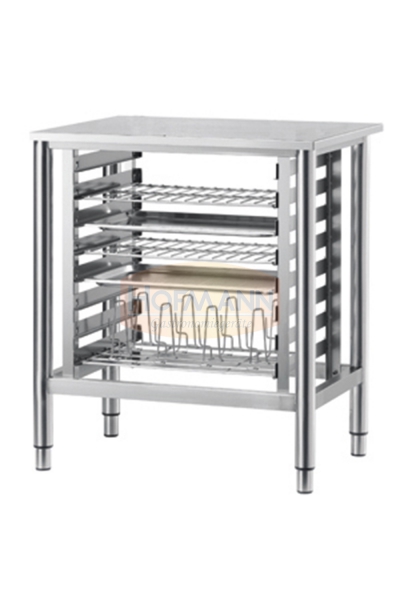 Untergestell ohne Führungsschienen, 5x1/1 GN, 830x570x850