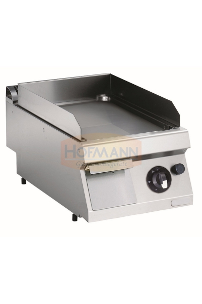 Tisch-Grillplatte, Gas, Chrom glatt, 400x700x250