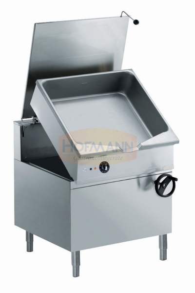 Kippbratpfanne, 400V/9,5kW, 60 Ltr., 800x700x850