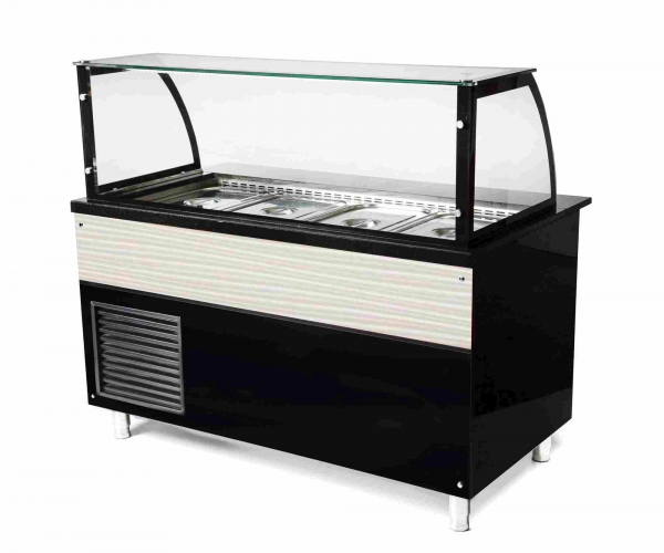 Saladette, 3x 1/1GN, +2°/+8°C, 1120x850x1300