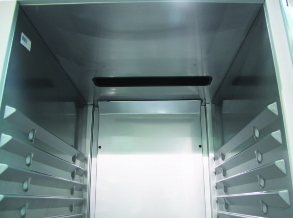 Edelstahl-Kühlschrank mit Monoblock-System, 1 Tür, 690x840x2100