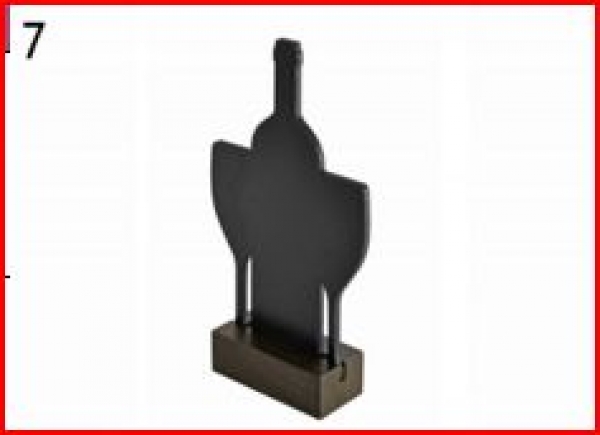 Tischtafel aufsteller form: 