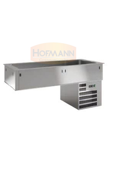 Gekühlter Becken, 4x1/1 GN, 1455x635x670